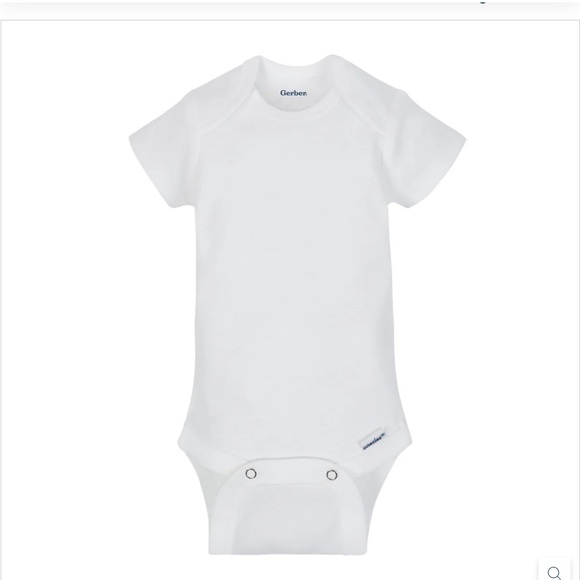 *NEW Gerber Bundle 6-Pack Baby Boys Camping Short Sleeve Onesies® Bodysuits - Picture 9 of 14